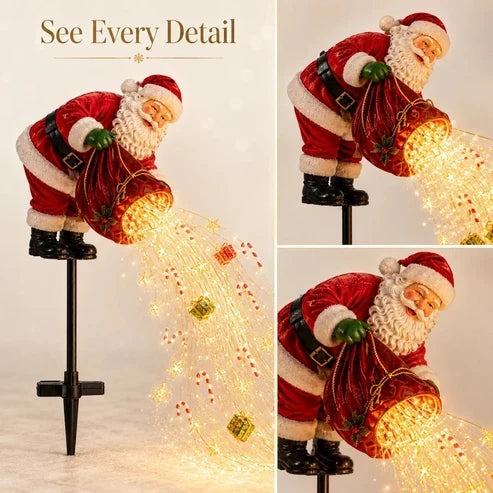 Christmas Early Discount 50% Off ๐ Santaโs Magic Pour โ Flowing LED Christmas Garden Light
