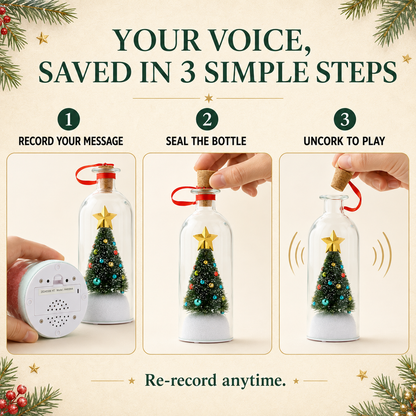 Mistsilt™ Record-a-Message Christmas Tree