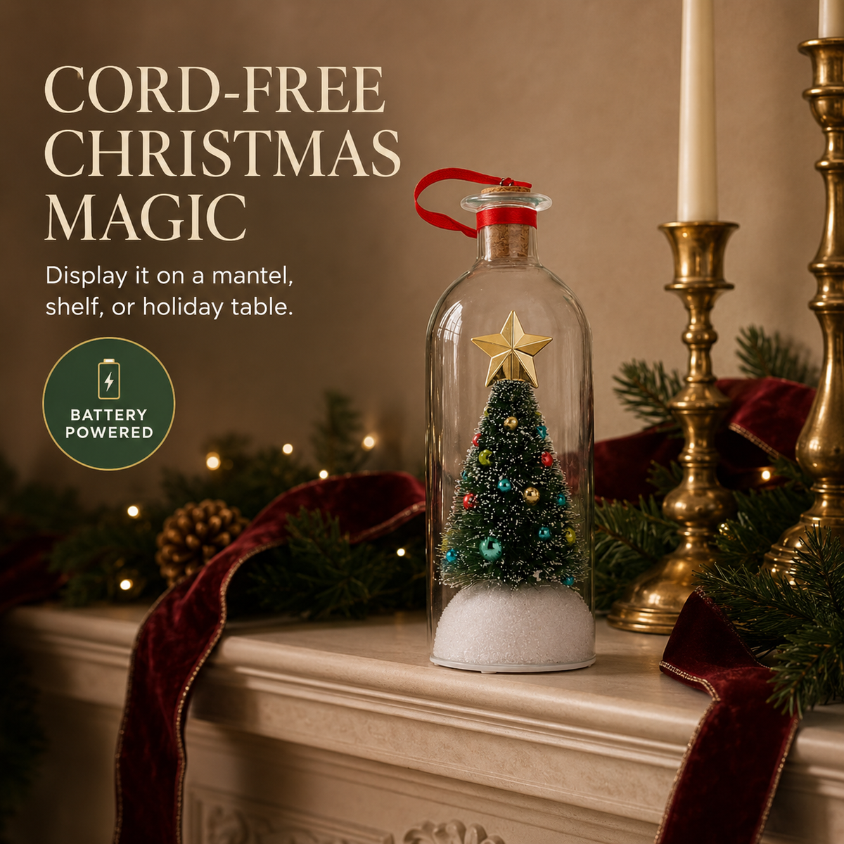 Mistsilt™ Record-a-Message Christmas Tree