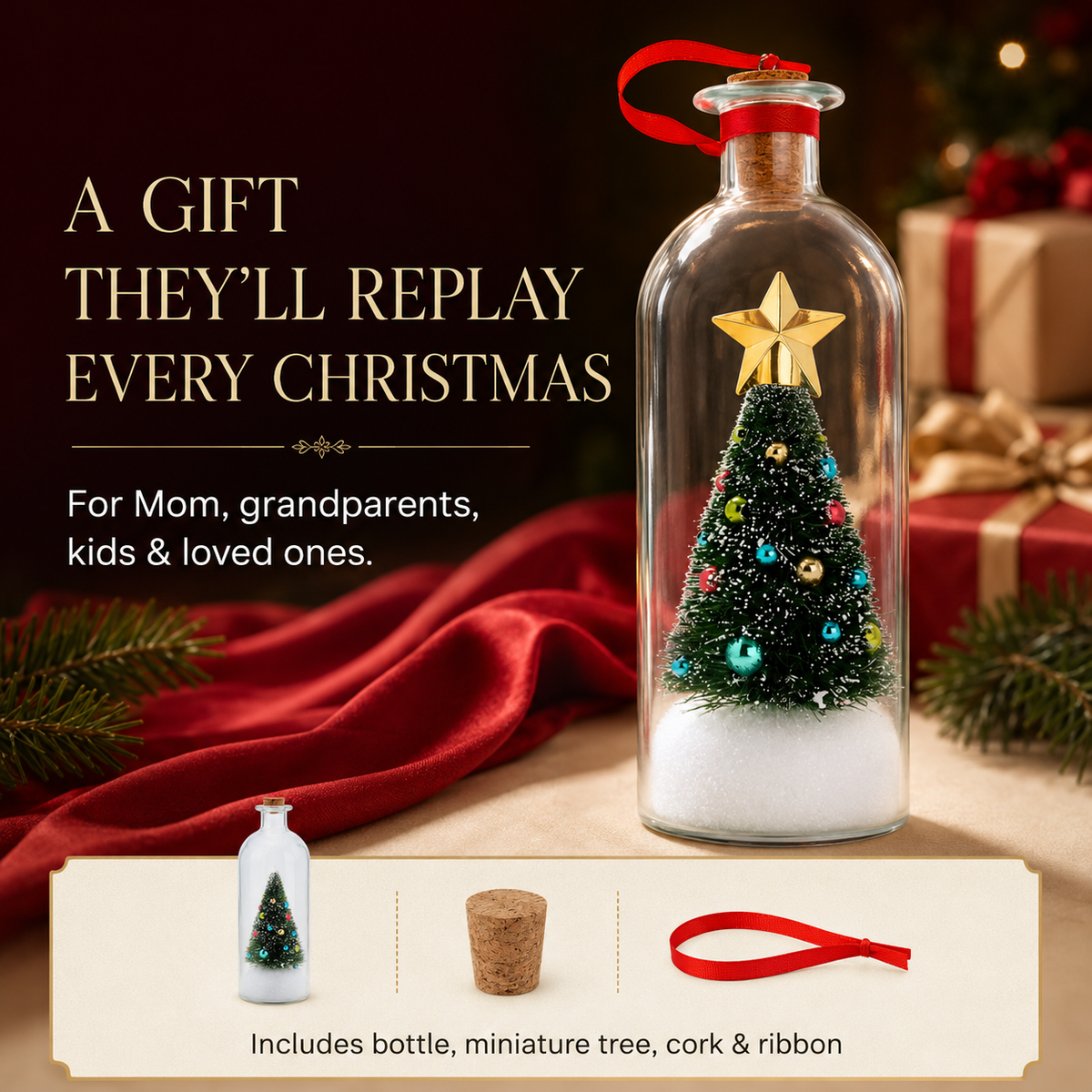Mistsilt™ Record-a-Message Christmas Tree