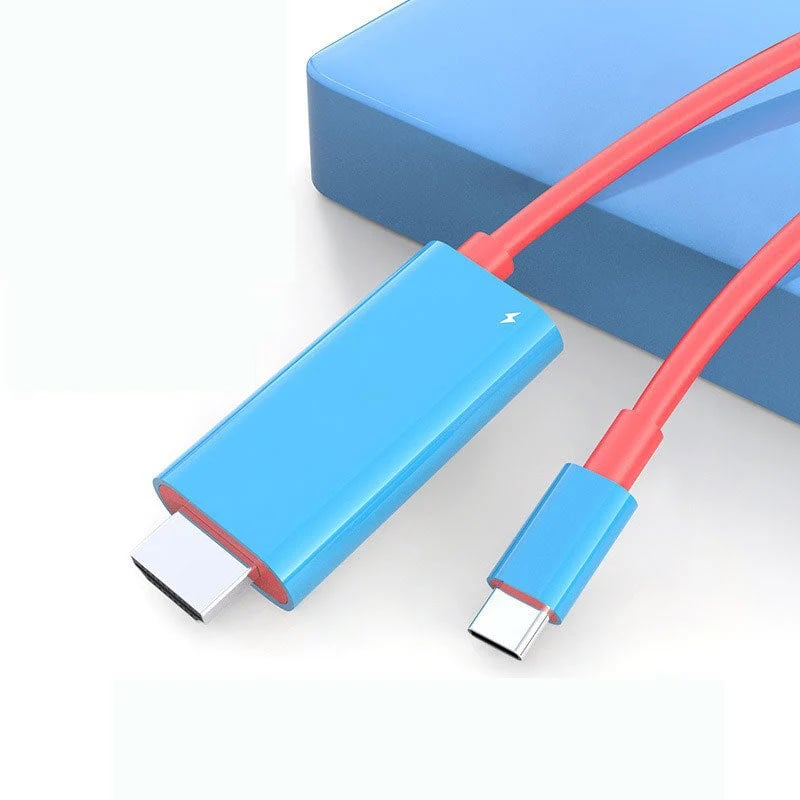 🎮 2M USB-C to HDMI Cable – 4K Display & 100W PD Charging for Switch, Phones, Tablets & Laptops