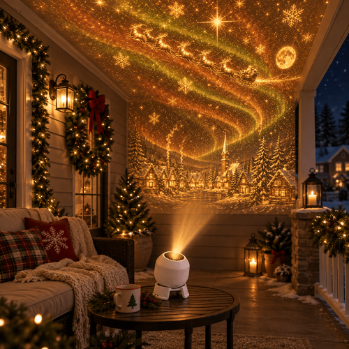 🎄 Mistsilt™ Christmas Magic Projector | Indoor & Outdoor Holiday Light Show