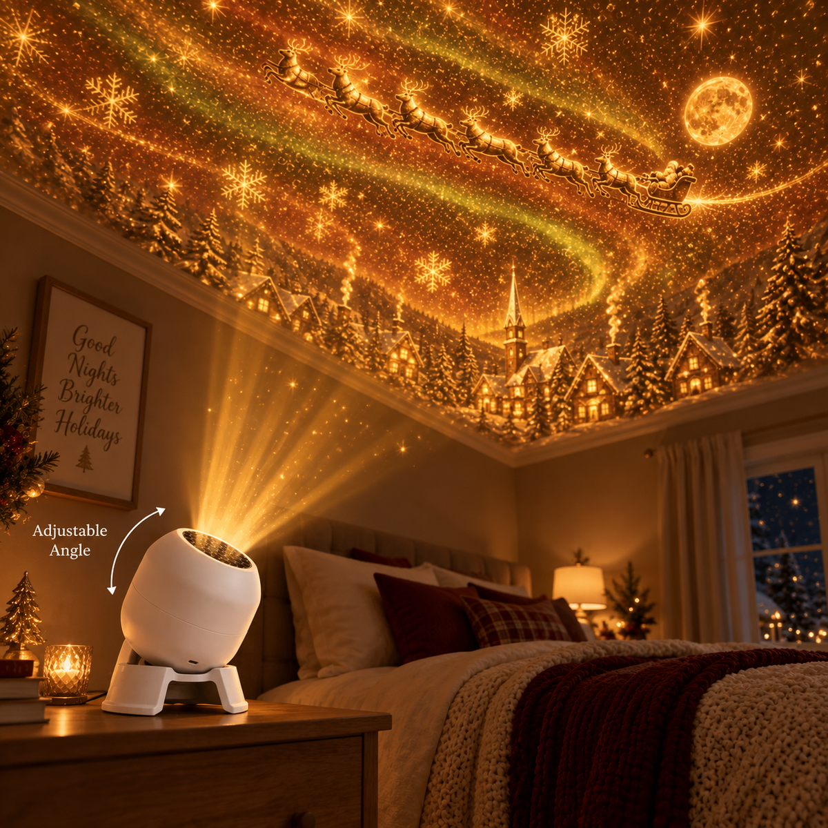🎄 Mistsilt™ Christmas Magic Projector | Indoor & Outdoor Holiday Light Show
