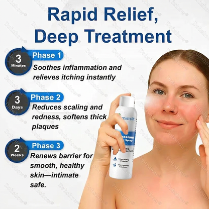 mistsilt® Magnesium Botanic Spray – Advanced Skin Recovery for Psoriasis & Eczema | Rapid Soothing, Steroid-Free