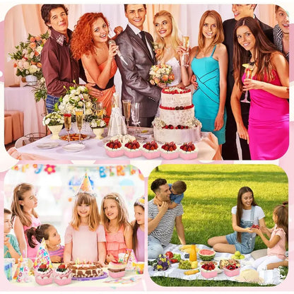 🧁 Mini Cake Pans with Lids – Bake, Pack & Share Easily
