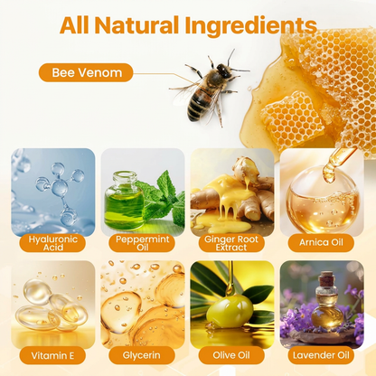 mistsiltt™ Bee Venom Joint Repair Cream – Fast Pain Relief, Non-Recurring & Non-Irritating