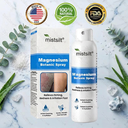 mistsilt® Magnesium Botanic Spray – Advanced Skin Recovery for Psoriasis & Eczema | Rapid Soothing, Steroid-Free