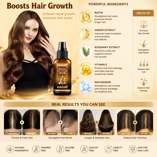 Mistsilt™ Biotin Hair Vitality Essence Spray (New Formula)