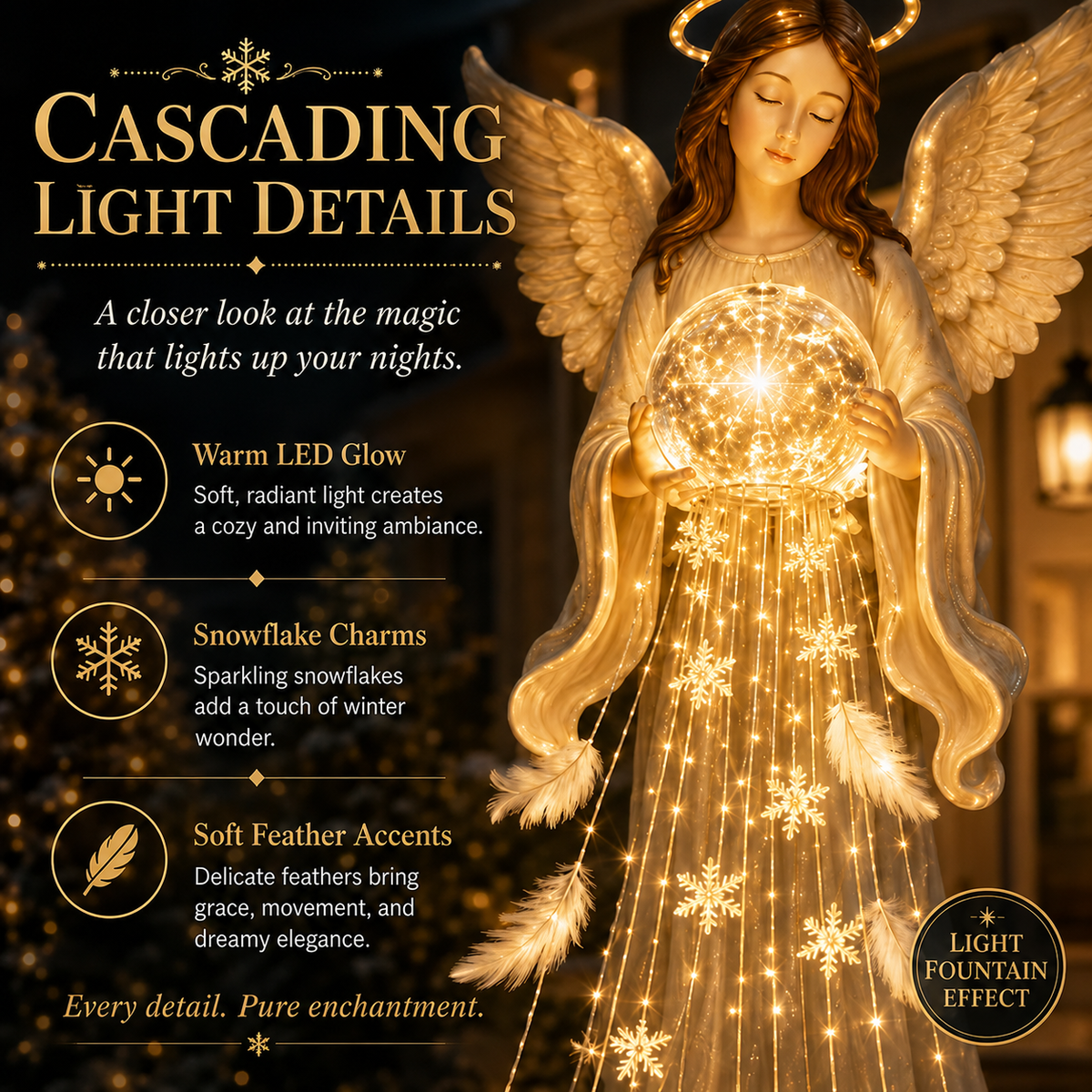 🎁 Today Only: Get 49% Off✨  Angel Remembrance Garden Light👼