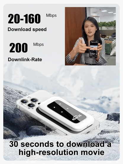 [Global Coverage, Free for Life] Boundless Portable Wi-Fi– 🛡️, No Contract, No Hidden Costs